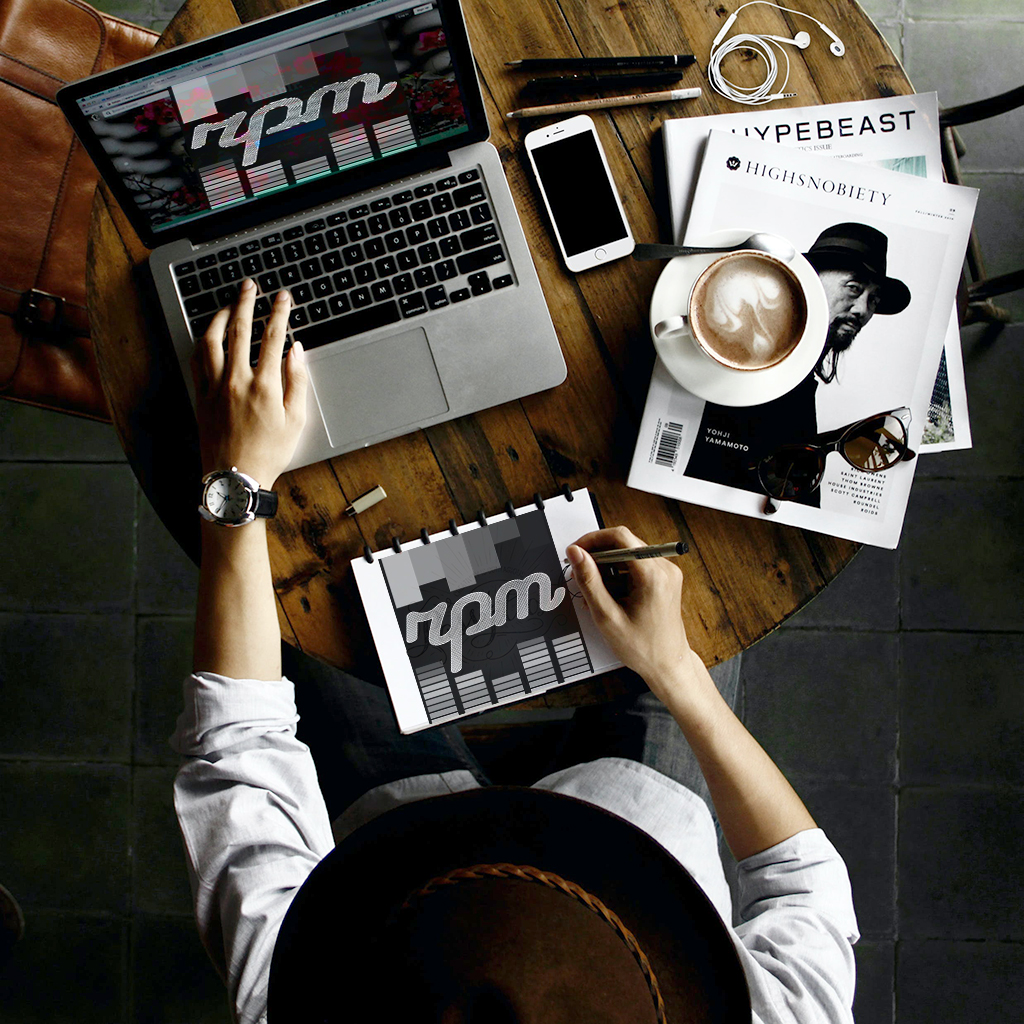 Creative graphics and brand design artwork